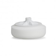 SOLL pulēšanas disks ar pamatni soll, ciets, porolona, balts, 150x50mm