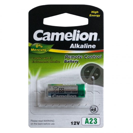 Elements bez dzīvsudraba, A23, 12V, CAMELION, 1 gab.