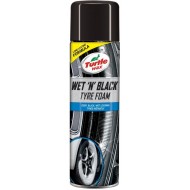 TURTLE WAX turtle wax wet n black tyre foam riepu spīdums, 500ml