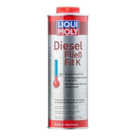 LIQUI-MOLY degvielas piedeva -antigels, diesel fließ-fit koncentrāts, 1l