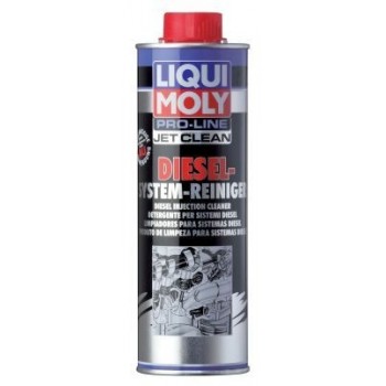 LIQUI-MOLY dīzeļdegvielas piedeva ar un bez dīzeļdegvielas daļiņu filtra (dpf), pro-line jetclean, 500ml