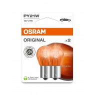 OSRAM ORIGINAL 12V PY21W 21W 12V BAU15S 2 gb