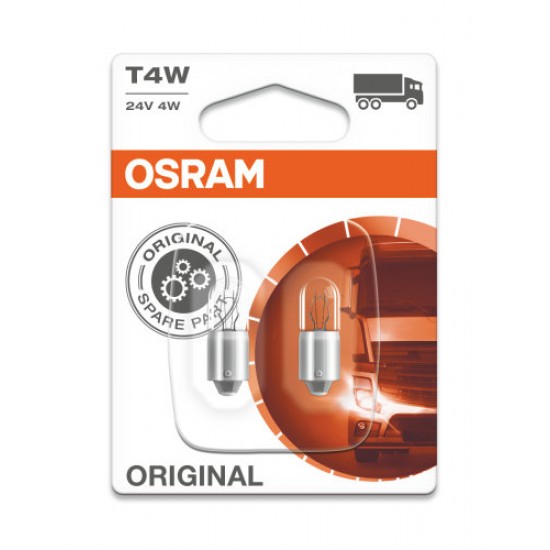 OSRAM ORIGINAL 24V 4W T4W BA9S