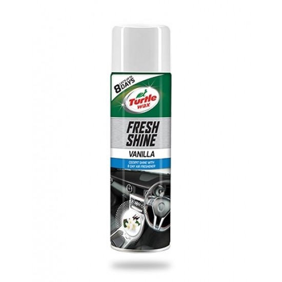 TURTLE WAX paneļu tīrītājs ar gaisa atsvaidzinātāja vanilla smaržu