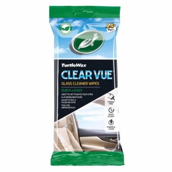 TURTLE WAX stikla tīrīšanas salvetes,  24gab.