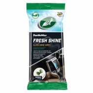 TURTLE WAX paneļa salvetes spīdīgas, fresh shine 24gab.