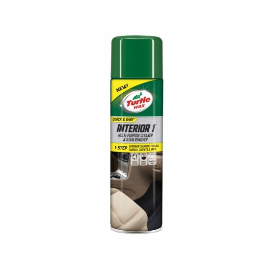 TURTLE WAX putu polsterējuma tīrīšanas līdzeklis interior 1, 500ml