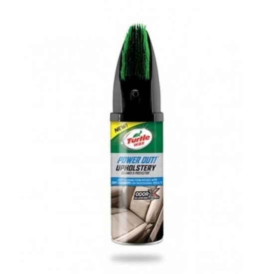 TURTLE WAX polsterējuma tīrīšanas un aizsardzības līdzeklis 400ml, turtle wax