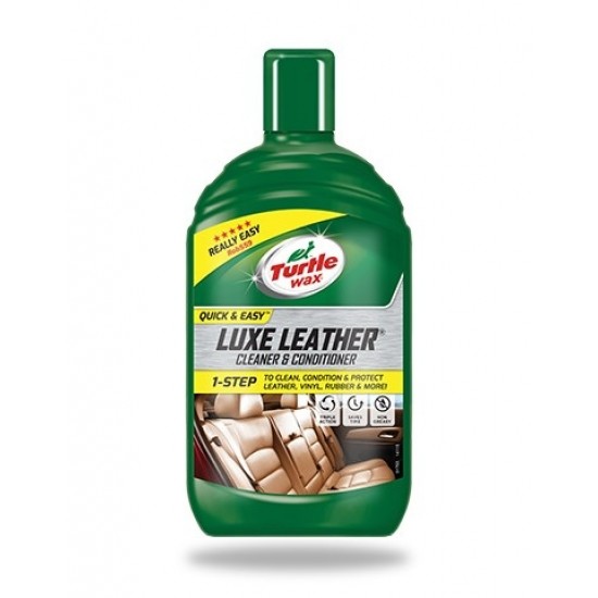TURTLE WAX luxe leather ādas tīrīšanas līdzeklis 500ml turtle wax