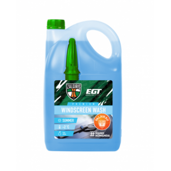 EGT vējstiklu šķidrums, vasaras, -2 c, 4l