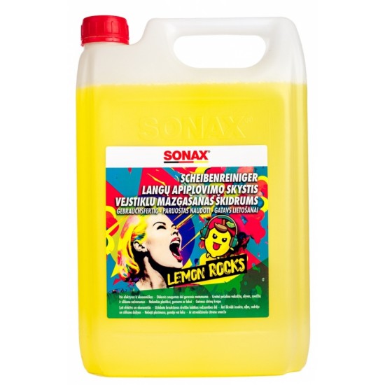 SONAX vasaras vējstiklu mazgātājs sonax lemon rocks 4l