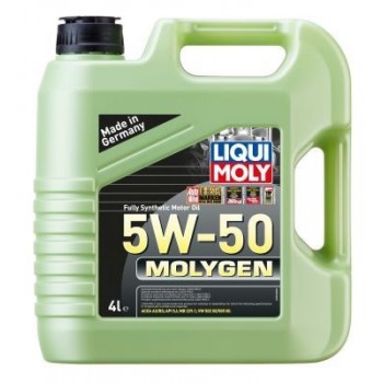 LIQUI-MOLY motoreļļa, molygen 5w50, 4l