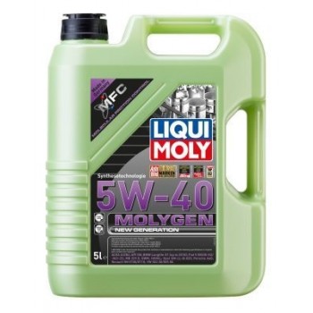LIQUI-MOLY motoreļļa, molygen new generation 5w40, 5l