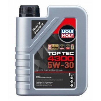 LIQUI-MOLY motoreļļa, top tec 4300 5w30, 1l