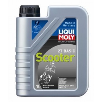 LIQUI-MOLY motoreļļa, motorbike 2t basic scooter street, 1L