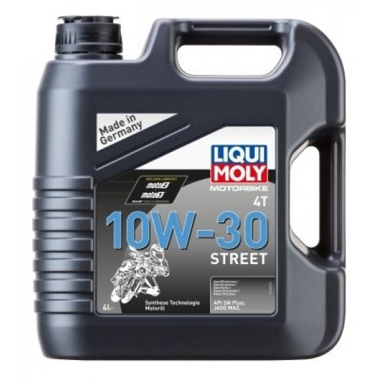 LIQUI-MOLY motoreļļa, motorbike 4t 10w30 street, 4L
