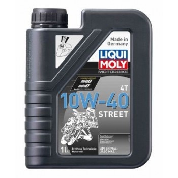 LIQUI-MOLY motoreļļa, motorbike 4t 10w40 street, 1L