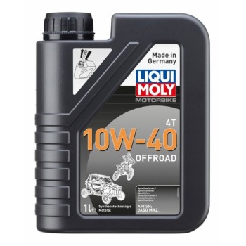 LIQUI-MOLY motoreļļa, motorbike 4t 10w40 offroad, 1L