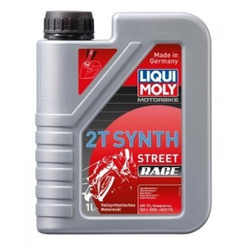 LIQUI-MOLY motoreļļa, motorbike 2t synth street race, 1l