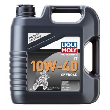 LIQUI-MOLY motoreļļa, motorbike 4t 10w40 offroad, 4l