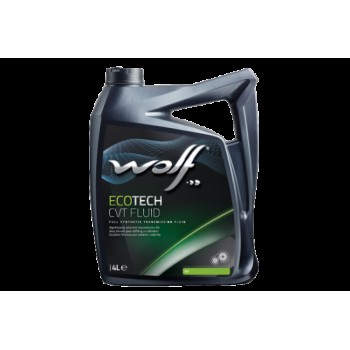 WOLF transmisijas eļļa wolf, ecotech cvt fluid, audi: tl 52180, ford: cvt23, ford: wss-m2c928-a, mb: 236.20, vw: g 052 180, 4l