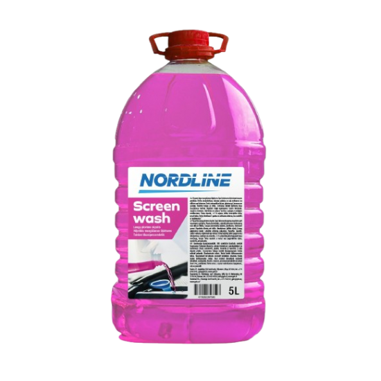 Nordline vasaras vējstiklu šķidrums, 5L PET
