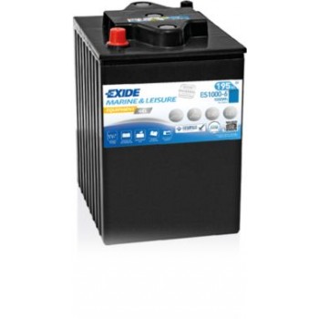 EXIDE Barošanas akumulatoru baterija EQUIPMENT; GEL; MARINE/RV ES1000-6 6V 190Ah 900A (245x190x275)