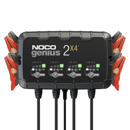 NOCO Akumulatora lādētājs GENIUS2X4 6/12V 2A