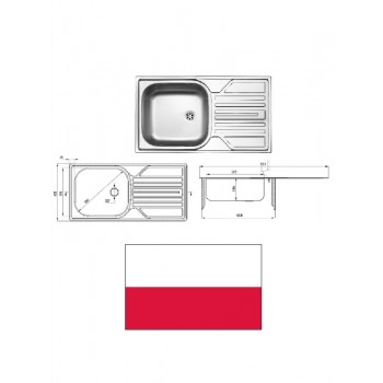Virt.izlietne nerūs.tēr.mat.76x43.5x14.5, LEGATO_LAB