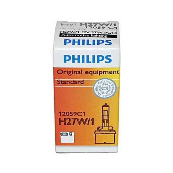 Autolampa PHILIPS H27W/1 12V PG13