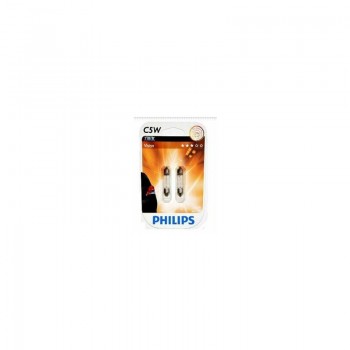 Autolampa PHILIPS 12V 5W Vision (pirkstiņi) 10x36, 2gab.