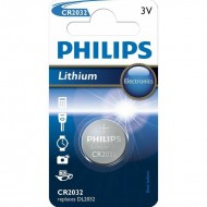 Baterijas PHILIPS CR 2032 Lithium Minicells, 1 gab.