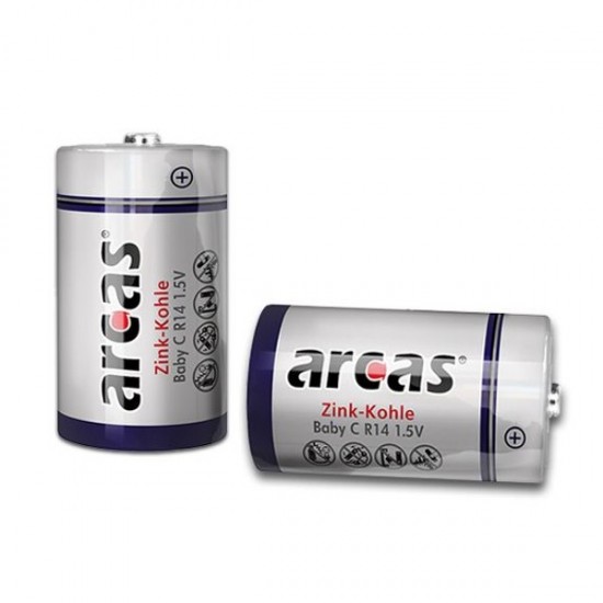 Arcas baterijas Super Heavy Duty CR14 2gab.