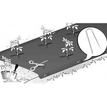 Agroplēve mulčēšanai FULL COVER 1,80x50 m