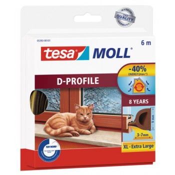 D-PROFILE, BROWN, 6M : 9MM : 8MM
