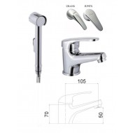 Izlietnes krāns ar bidetu MG-6270, URANS