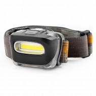 Galvas LED lukturis COB, 3xAAA