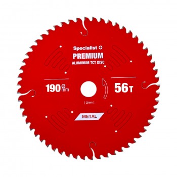 Griešanas disks 190x56Tx30mm, Aluminium PREMIUM, SPECIALIST+