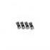 Flamingo pretslīdes zeķes suņiem M 52x40mm BLACK/GREY