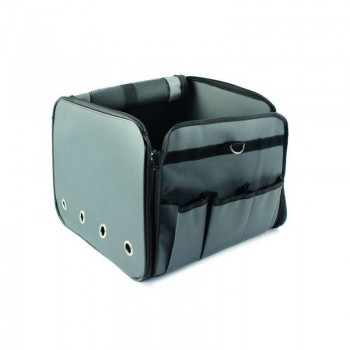 Auto sēdeklis suņiem Pet Car Seat 36x36x24cm grey