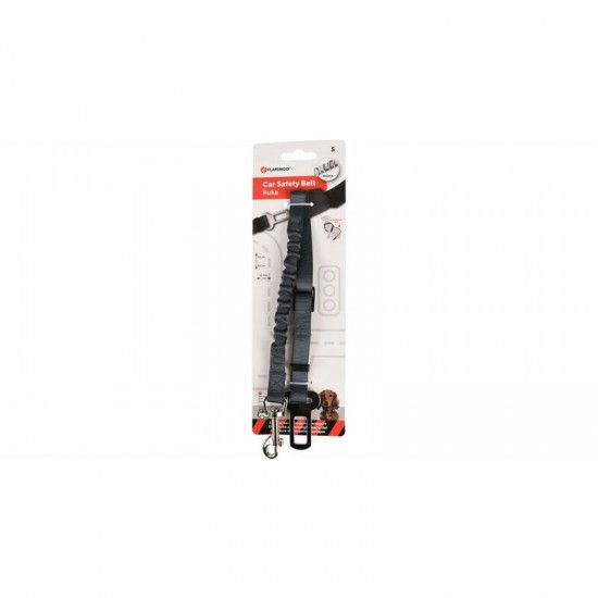 Flamingo auto drošības josta adapteris RUKA SHOCK ABSORBER GREY 43-50cm/15mm