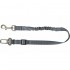 Flamingo auto drošības josta adapteris RUKA SHOCK ABSORBER GREY 52-65cm/20mm