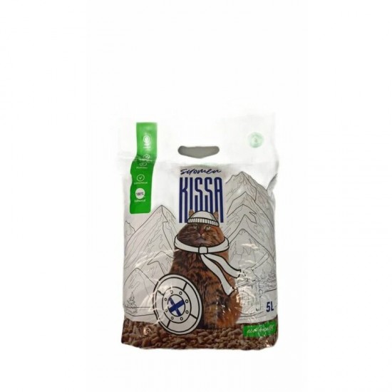Suomen Kissa - kokskaidu granulu pakaiši 5L Suomen Kissa - kokskaidu granulu pakaiši 5L