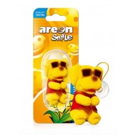 AREON auto gaisa atsvaidzinātājs Smile toy Yellow Dog-Vanilla AREON auto gaisa atsvaidzinātājs Smile toy Yellow Dog-Vanilla