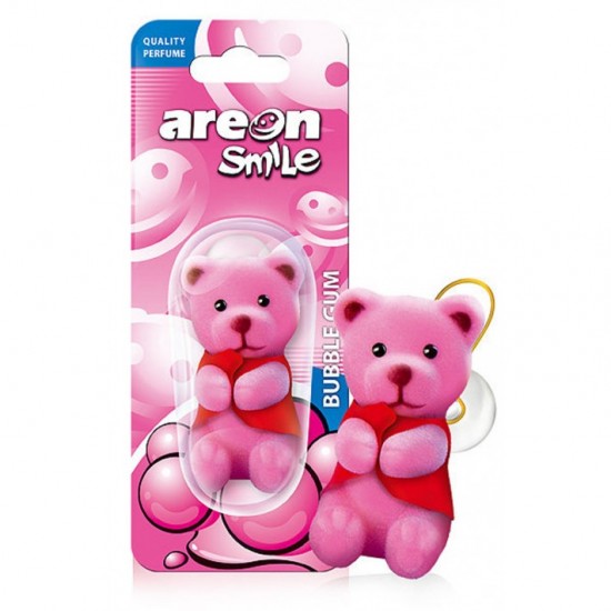 AREON auto gaisa atsvaidzinātājs Smile toy - Bubble Gum AREON auto gaisa atsvaidzinātājs Smile toy - Bubble Gum