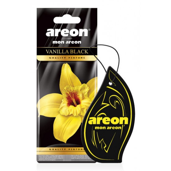 AREON auto gaisa atsvaidzinātājs MON - Vanilla Black AREON auto gaisa atsvaidzinātājs MON - Vanilla Black