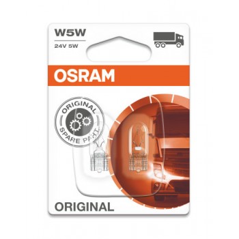 OSRAM ORIGINAL 24V 5W W5W W2.1X9.5D
