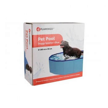  Flamingo baseins suņiem BLUE 160x30cm