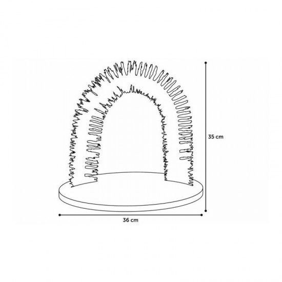 Flamingo MASSAGE BRUSH TRIOMF 36x28.5xh35cm Flamingo MASSAGE BRUSH TRIOMF 36x28.5xh35cm