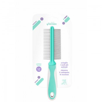 Ķemme HAIRMONY divpusēja ar metāla zobiem 22cm